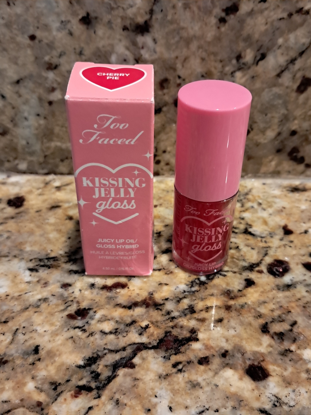 Too Faced Kissing Jelly Gloss Juicy Lip Oil - Cherry Pie